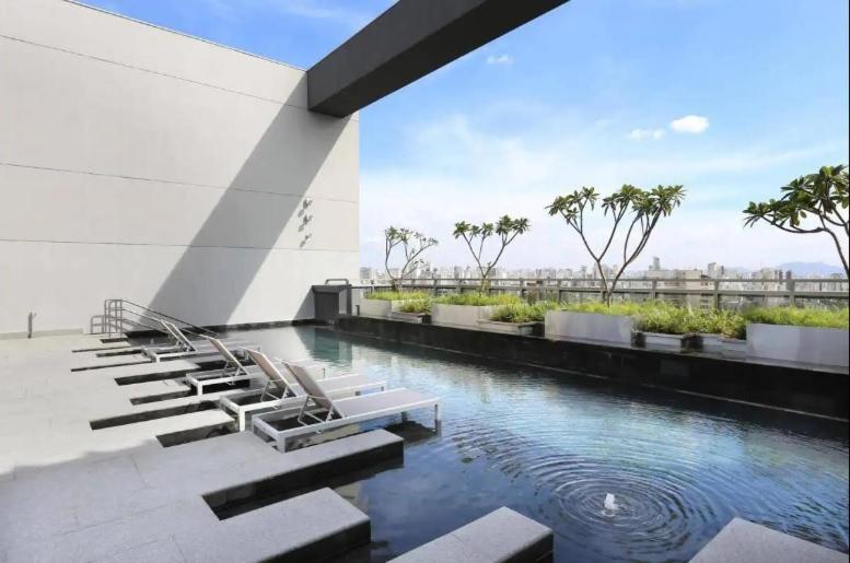 Appartamento Studio Vista Para Cidade San Paolo Esterno foto